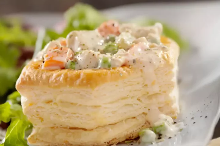 Vol au vent de poulet