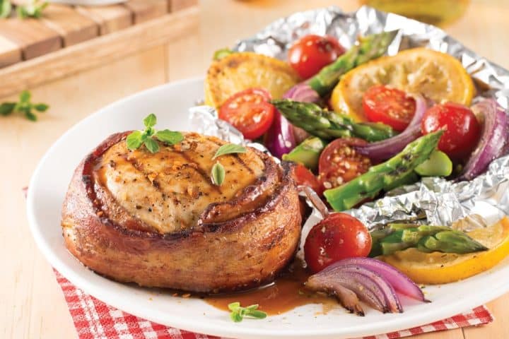 Tournedos de poulet mariné à la californienne