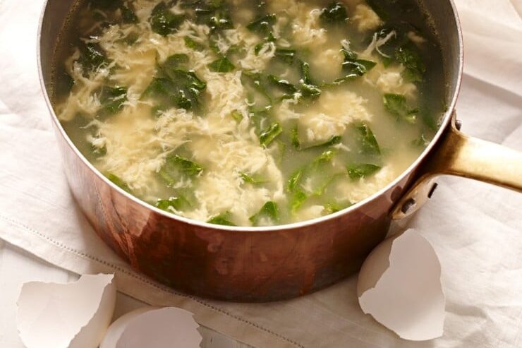 Soupe stracciatella