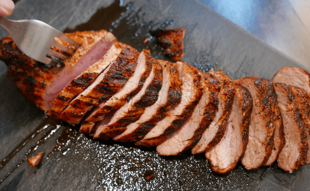 Filet mignon de porc braisé à la sud-ouest