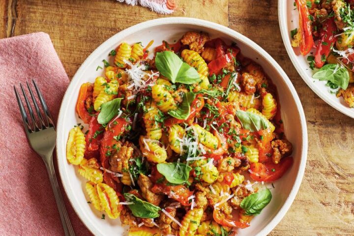 Cavatelli à la saucisse et rapinis