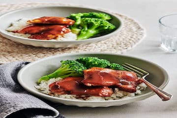 Haut de cuisse de poulet tériyaki