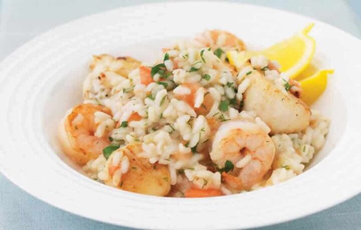 Risotto aux fruits de mer
