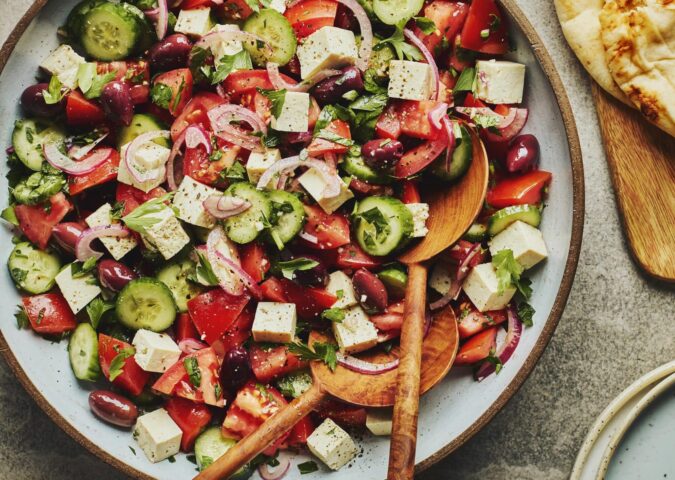 Salade de légumes à la grecque