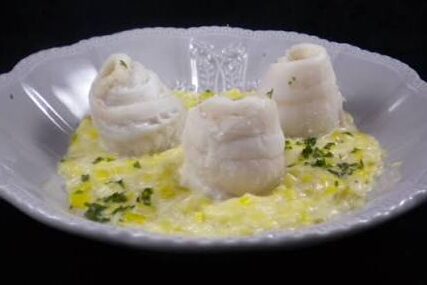 Roulade de sole aux poireaux beurre nantais